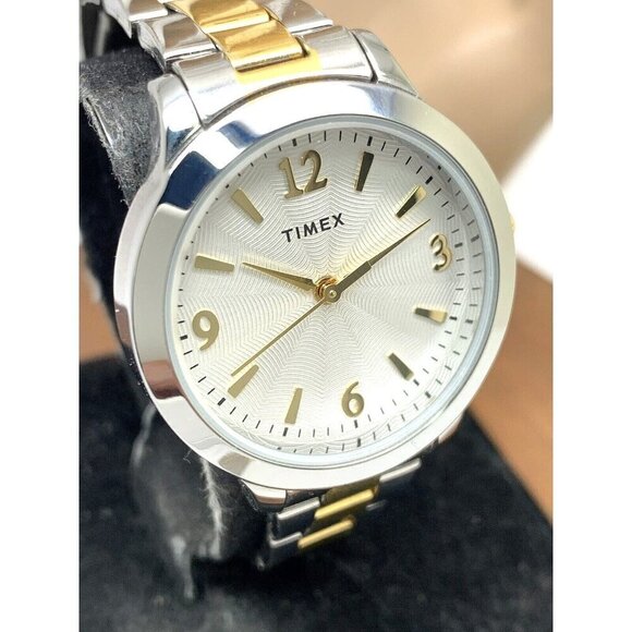 Timex Women\'s Watch TW2V35900 Quartz Silver Dial Two Tone Stainless Stee… main image 9